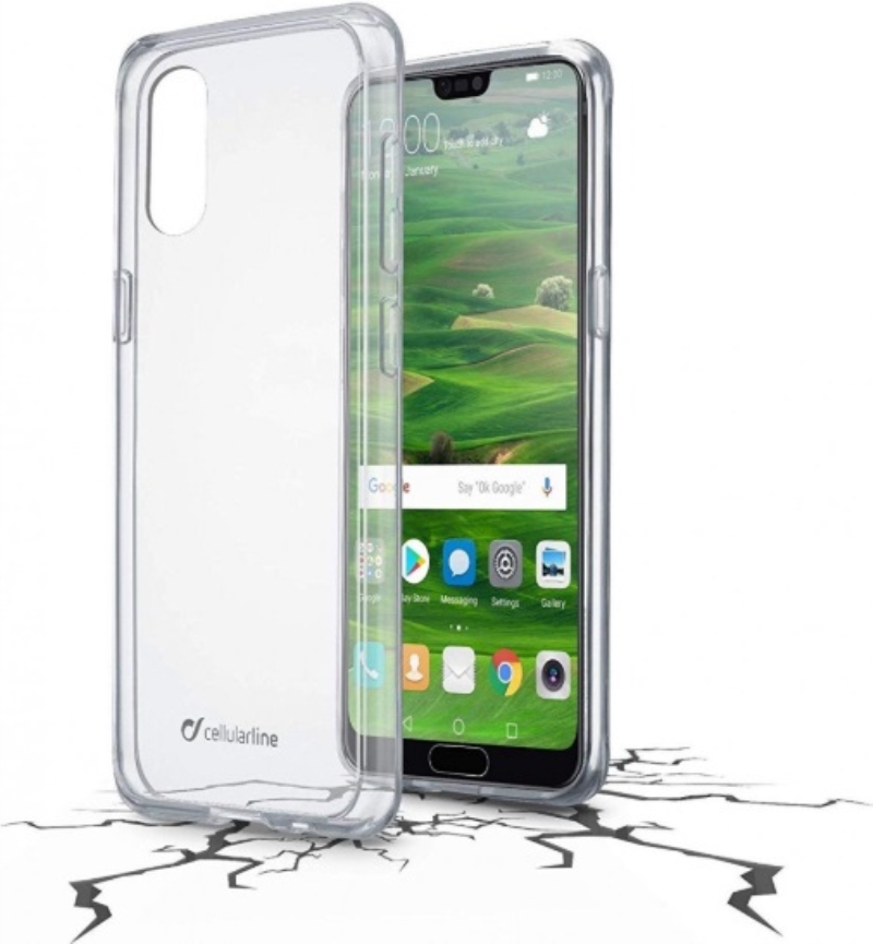 CELLULARLINE Custodia cover per Huawei P20 Cellular Line Clear Duo trasparente